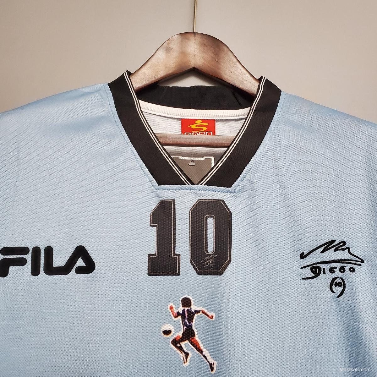 Argentina 2001 - Retro version jersey - #10 Maradona
