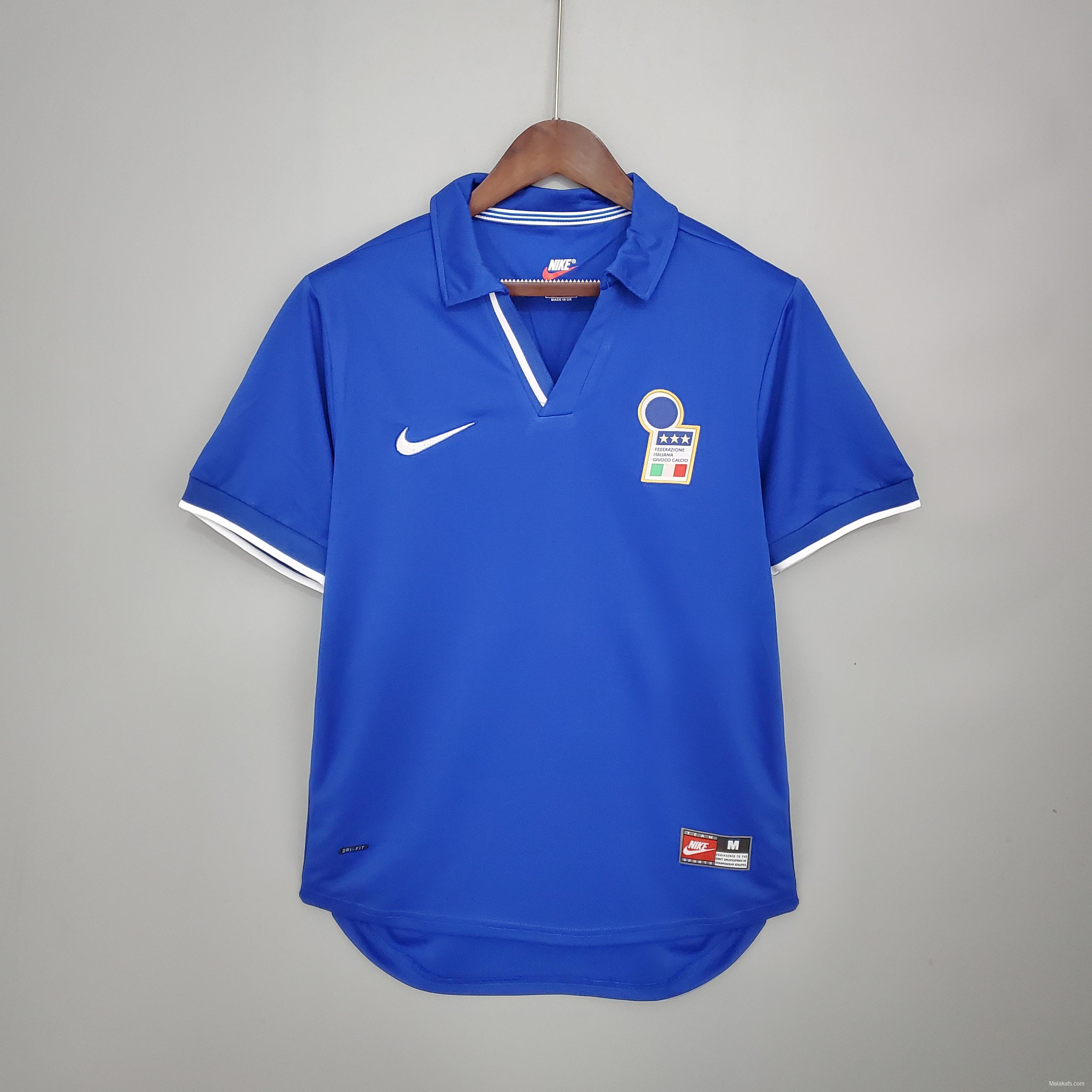 Retro Italy 1998 home Soccer Jersey