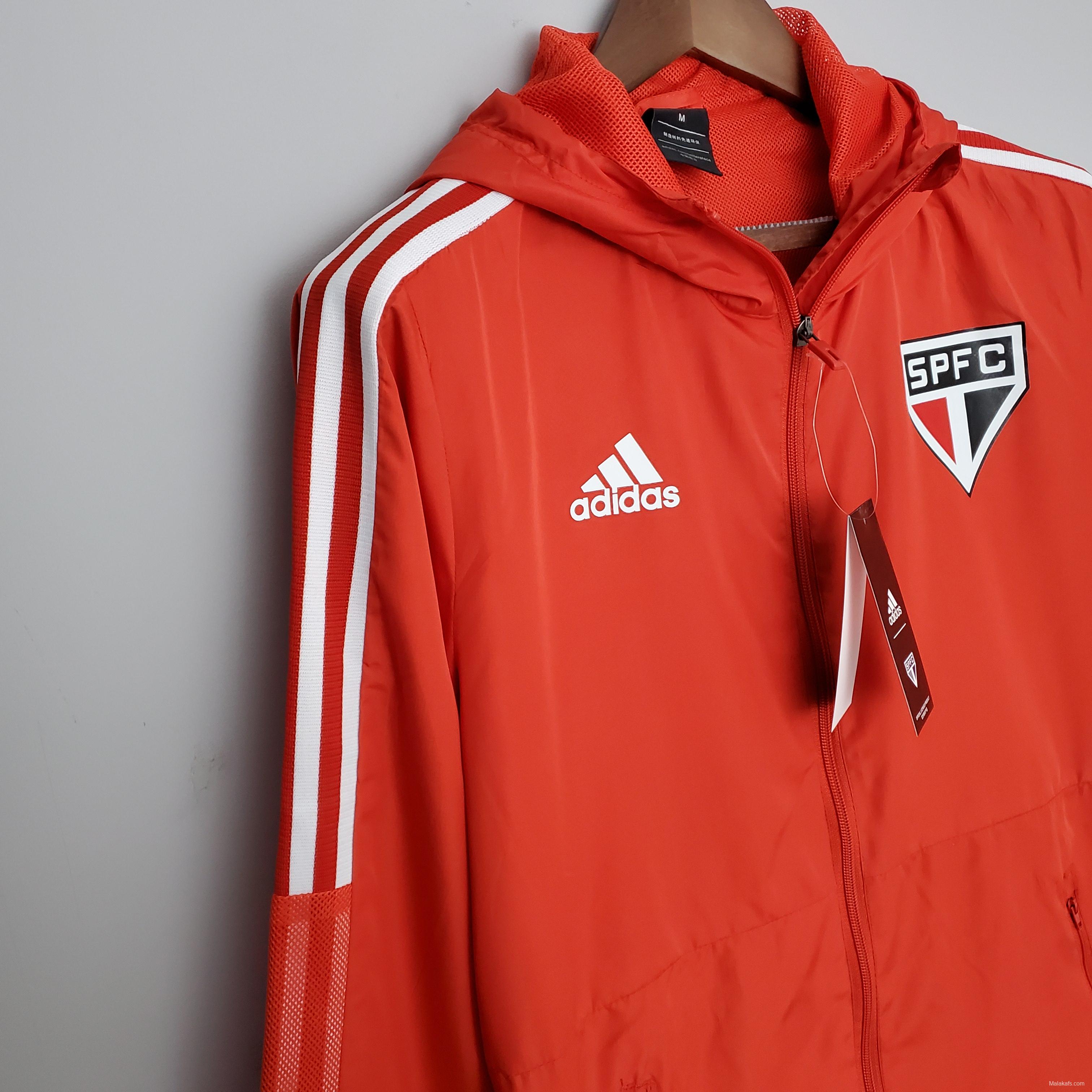 2022 Sao Paulo Windbreaker Red