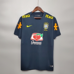 2022 Brazil Navy Training Soccer Jersey