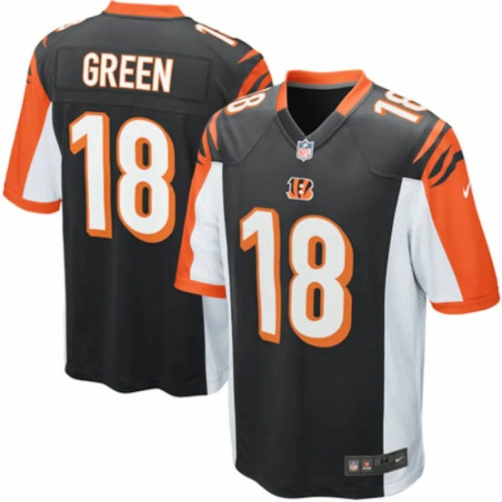 Men's AJ Green Black Player Limited Team Jersey