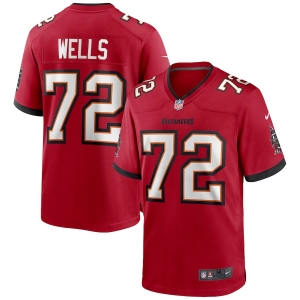 Men's Josh Wells Red Player Limited Team Jersey