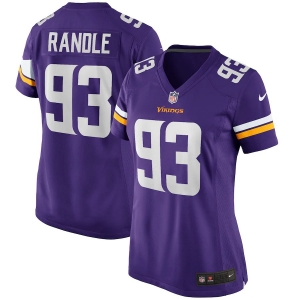 Women's John Randle Purple Retired Player Limited Team Jersey