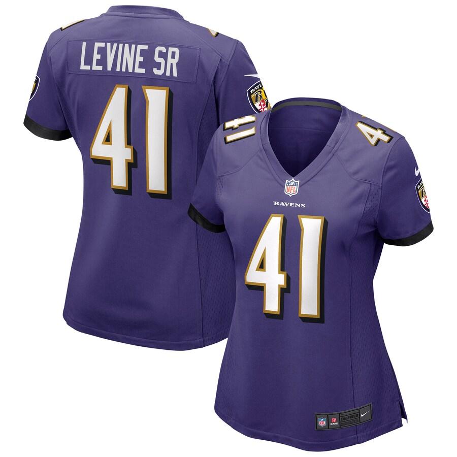 Women's Anthony Levine Sr. Purple Player Limited Team Jersey