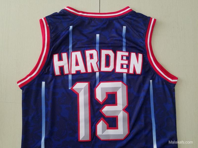 Men's James Harden Fashion Edition Basketball Jersey