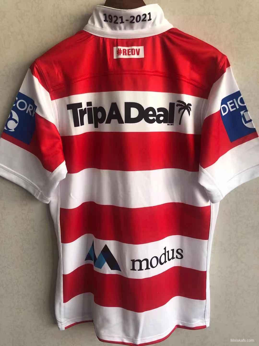 St George Illawarra Dragons 2021 Men's Heritage Rugby Jersey