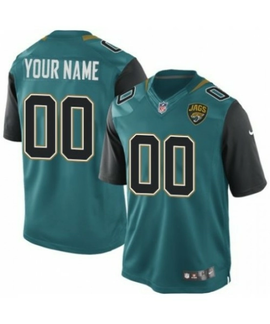 Men's Teal Custom Alternate Throwback Team Jersey