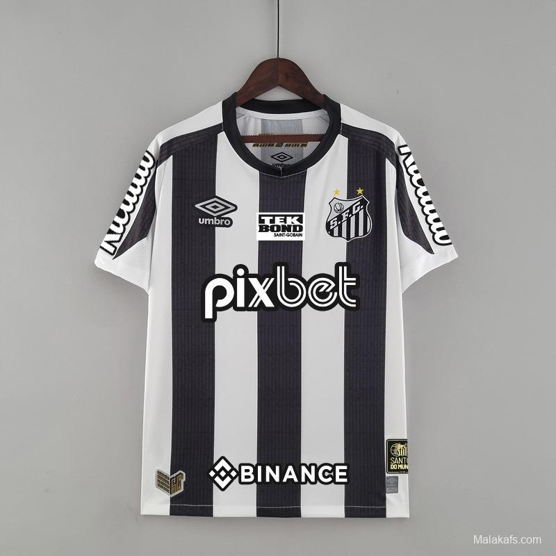 22/23 Santos Away Soccer Jersey