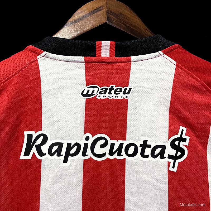 Estudiantes De La Plata 22/23 Home Soccer Jersey