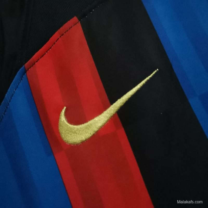 Barcelona 22 23 Home Soccer Jersey