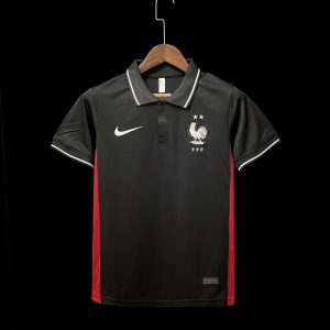 French 22/23 Pre Match Black Polo