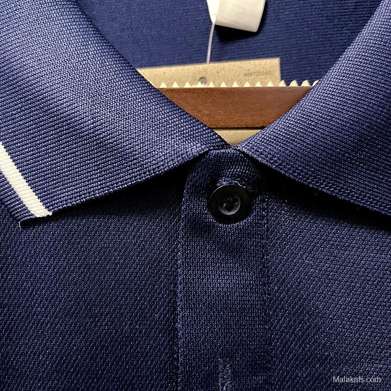 French 22/23 Pre Match Royal Blue Polo