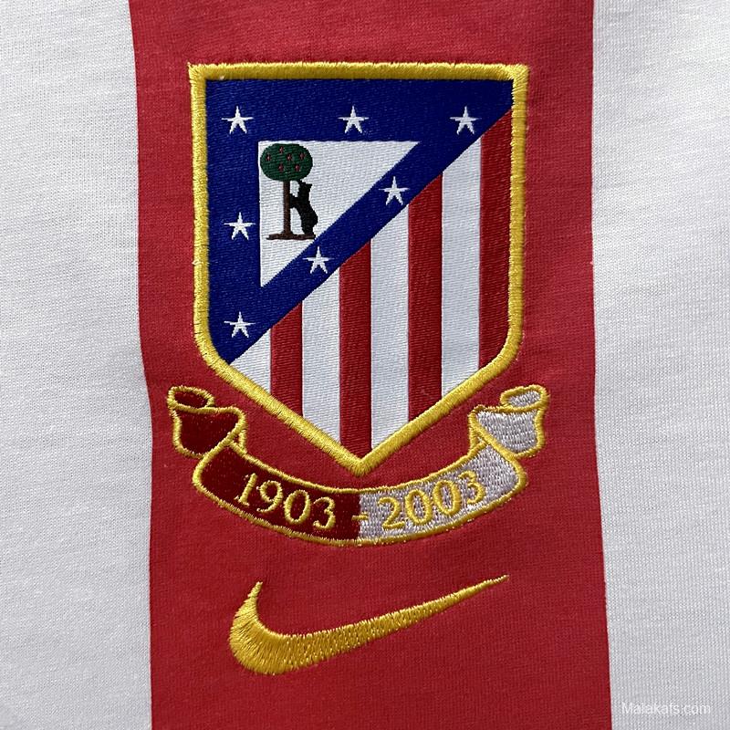 Retro 1903-2003 Atletico Madrid Centennial Edition