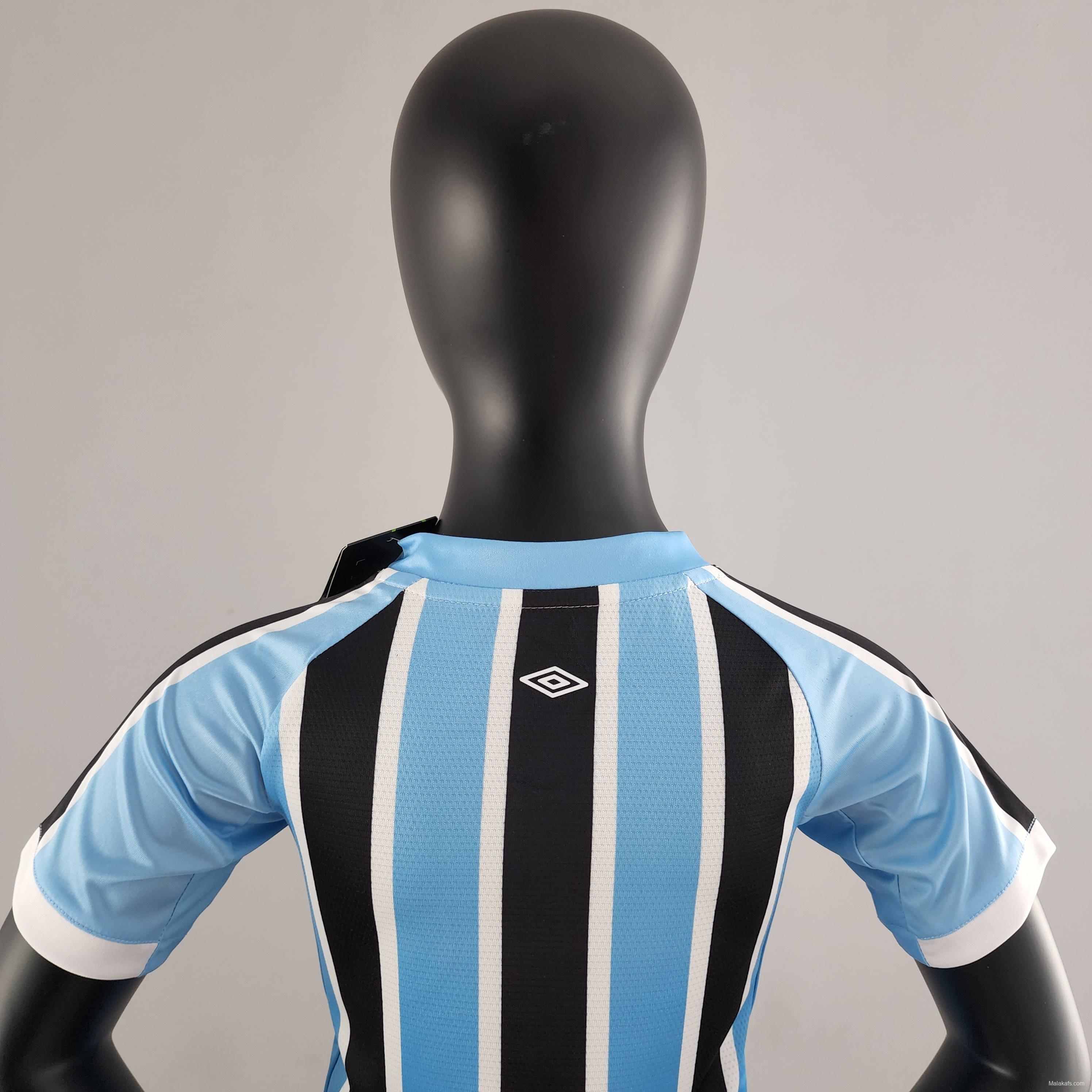 22/23 Kids Kit Gremio Home Size：16-28 Soccer Jersey