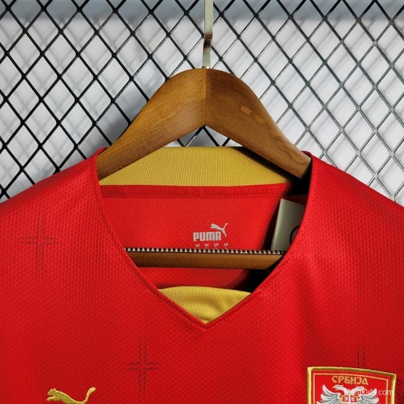 Serbia 22/23 Home Fans Version Jersey