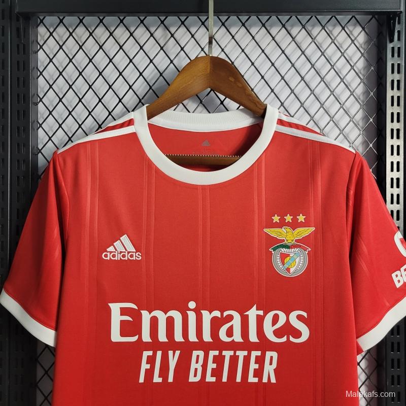 22/23 Benfica Home Soccer Jersey