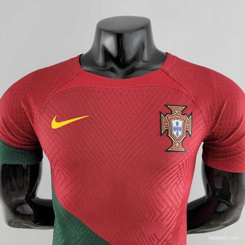 Portugal 22/23 Home Player Version Jersey