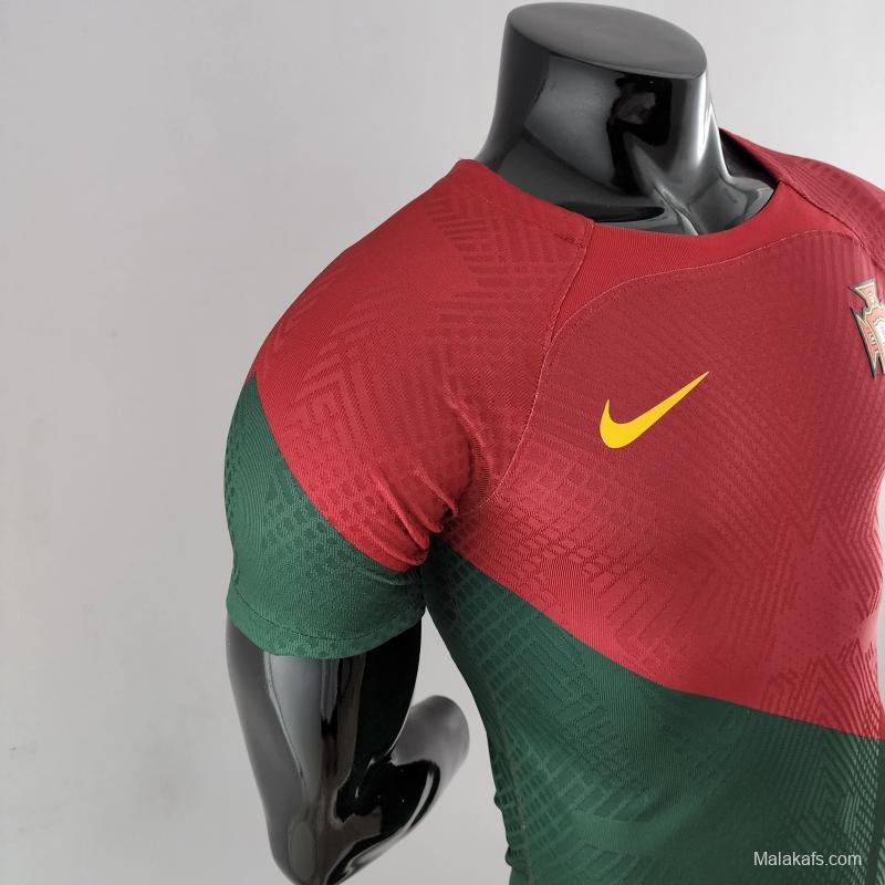 Portugal 22/23 Home Player Version Jersey