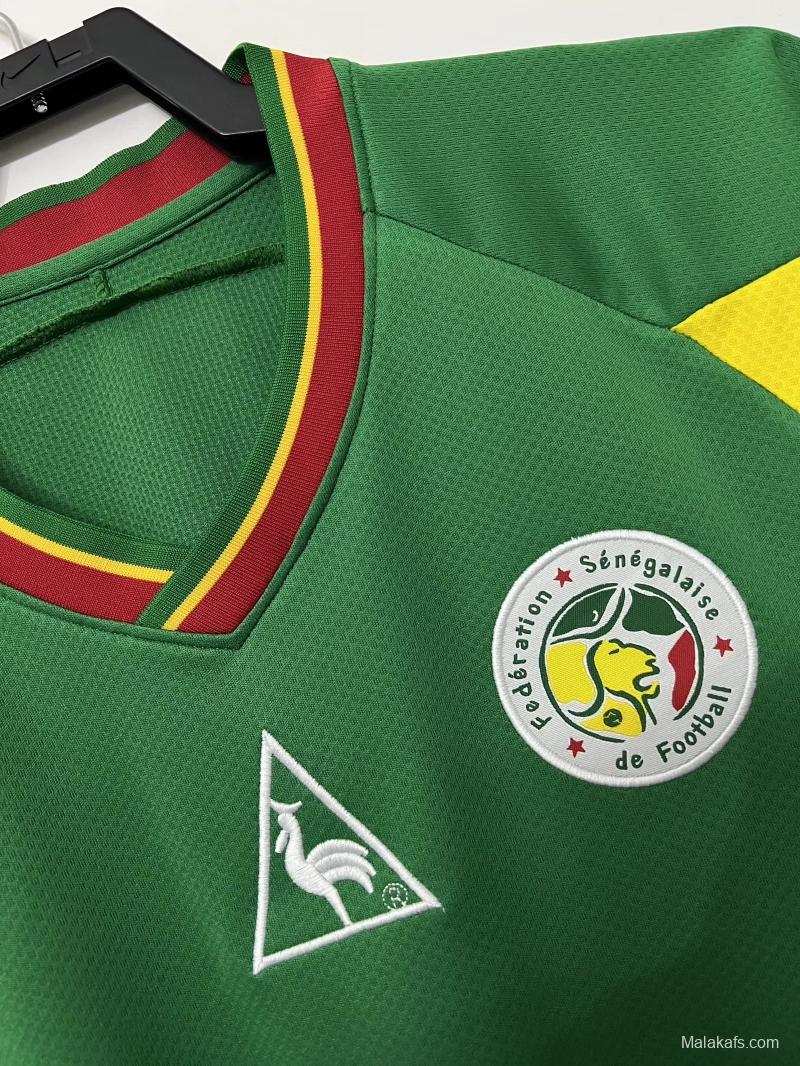 Retro 2002 Senegal Green Jersey