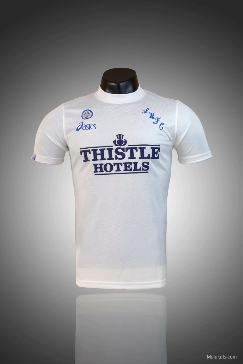 Retro 95/96 Leeds United Home Soccer Jersey