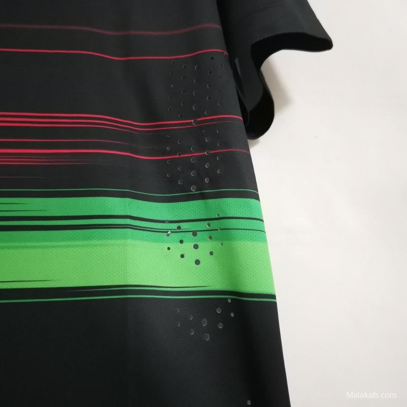 Portugal Away Retro 2015 Black Jersey