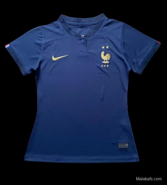 France 22/23 Home Woman Jersey