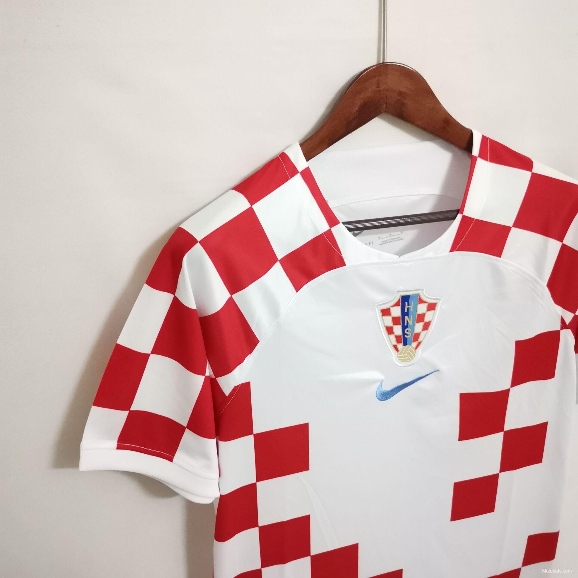 Croatia 22/23 Home Fans Version Jersey