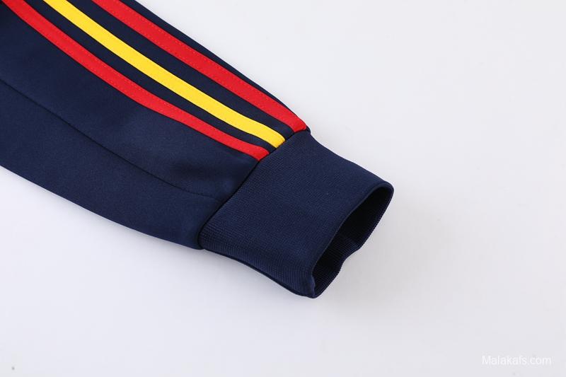 Spain 22/23 Navy Full Zipper Tracksuit