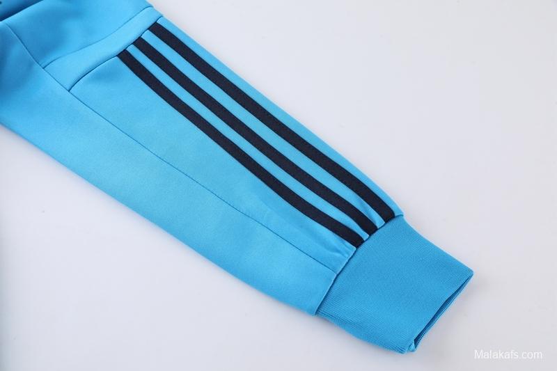 Argentina - 2 estrellas - Ligth Blue Full Zipper Tracksuit