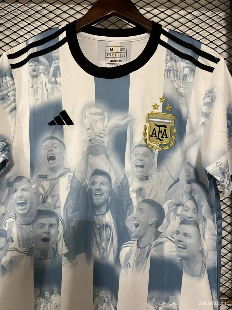 Argentina - 3 estrellas - Fans Version - Special Jersey