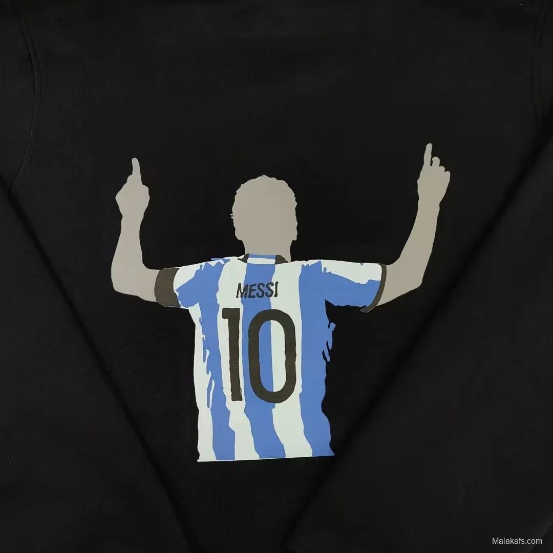 Argentina - Messi - Black Hoodie