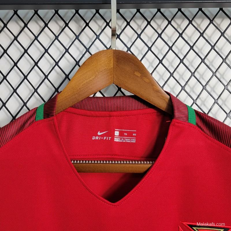 Retro 2016 Portugal Home Jersey