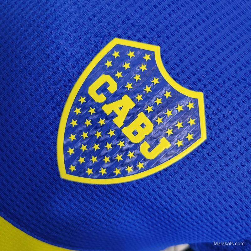 Player Version 22-23 Boca Juniors Home Soccer Jersey