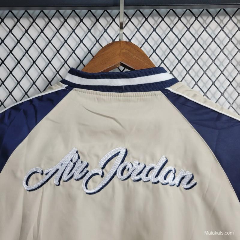 2023 Jordan Beige Zipper Jacket