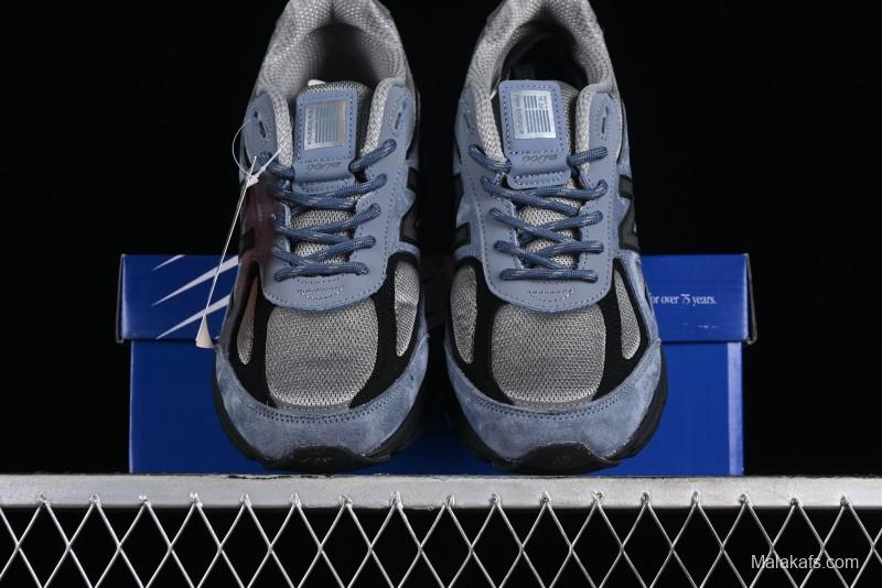 New Balance 990 Series Premium USA-Made Retro Running Shoes with Carbon Midsole - U990BB4