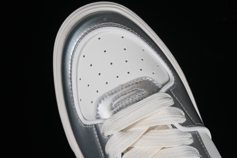 MLB Chunky Liner Metal Senior Series Lightweight Platform Casual Sneakers with 6cm Height Increase - 3ASXCLH3N50GRS