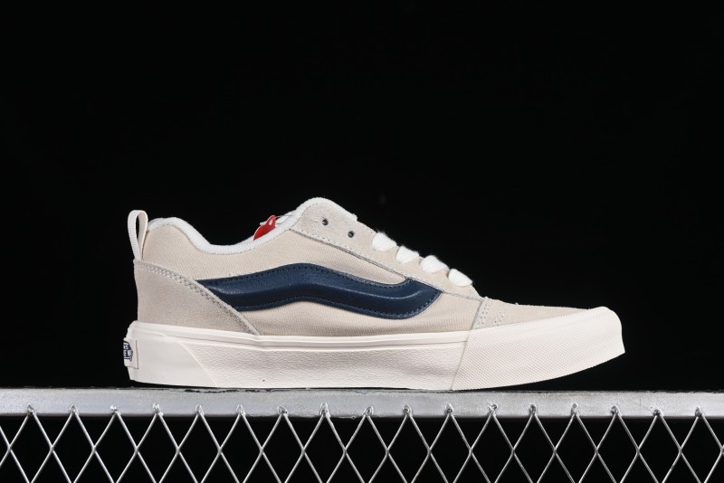 Vans Classics Knu Skool Retro Sneakers with Oversized Toe and Thickened Tongue - VN0009SXS009