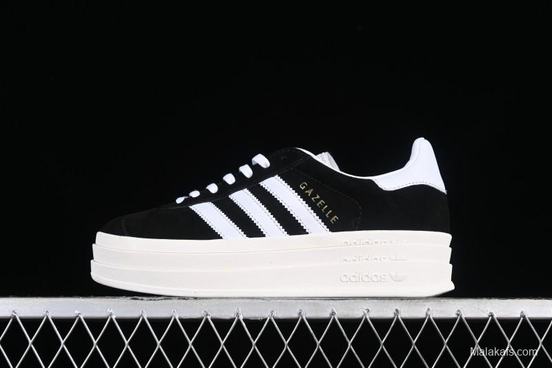 Adidas Originals Gazelle Bold HQ6912 Low-Top Sneakers with Thick Sole for Casual Wear Anti-Slip and Durable - HQ6912