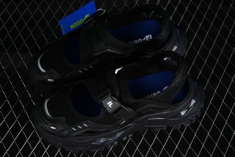 Fila Fusion Thick-Sole Hard Candy Sandals - T12W421403FBK