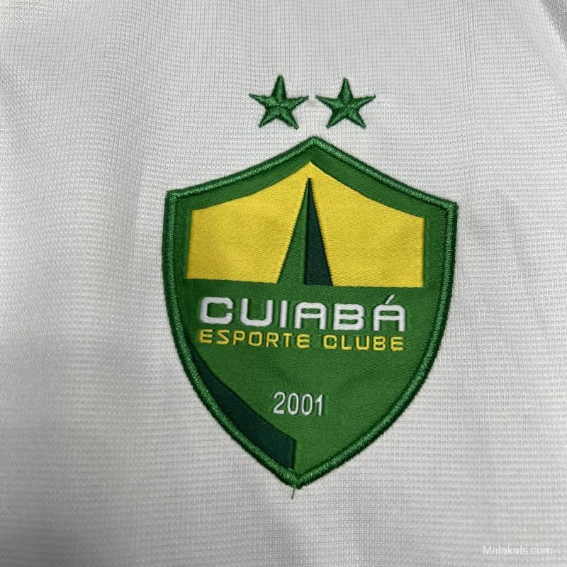 24/25 Cuiaba Away White Jersey