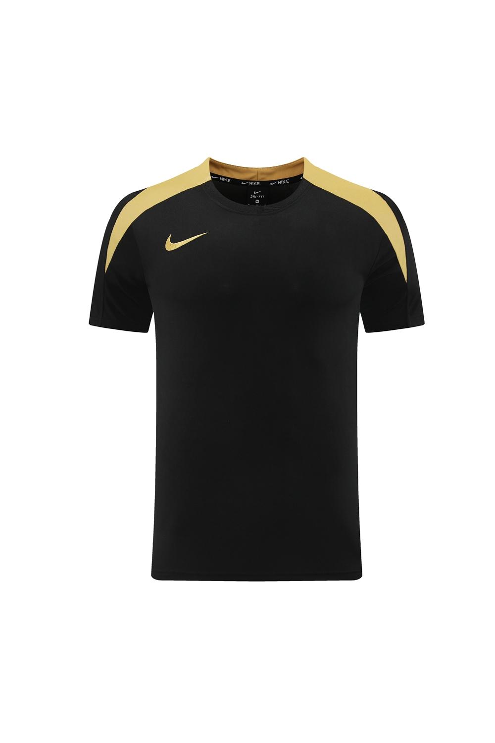 24/25 Nike Black/Golden Short Sleeve Jersey+Shorts