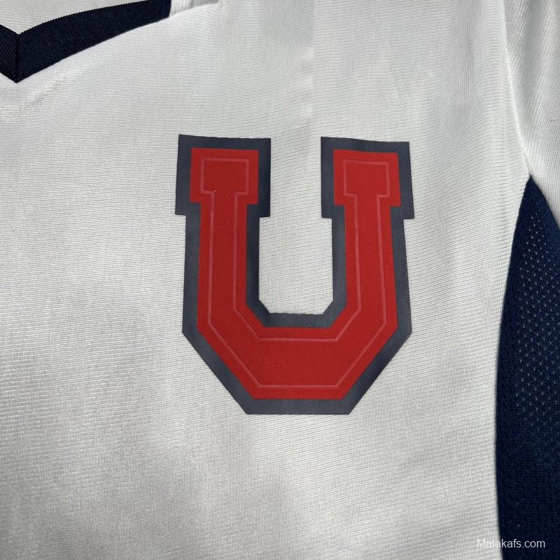 Retro 02/03 Universidad De Chile  Away White Jersey