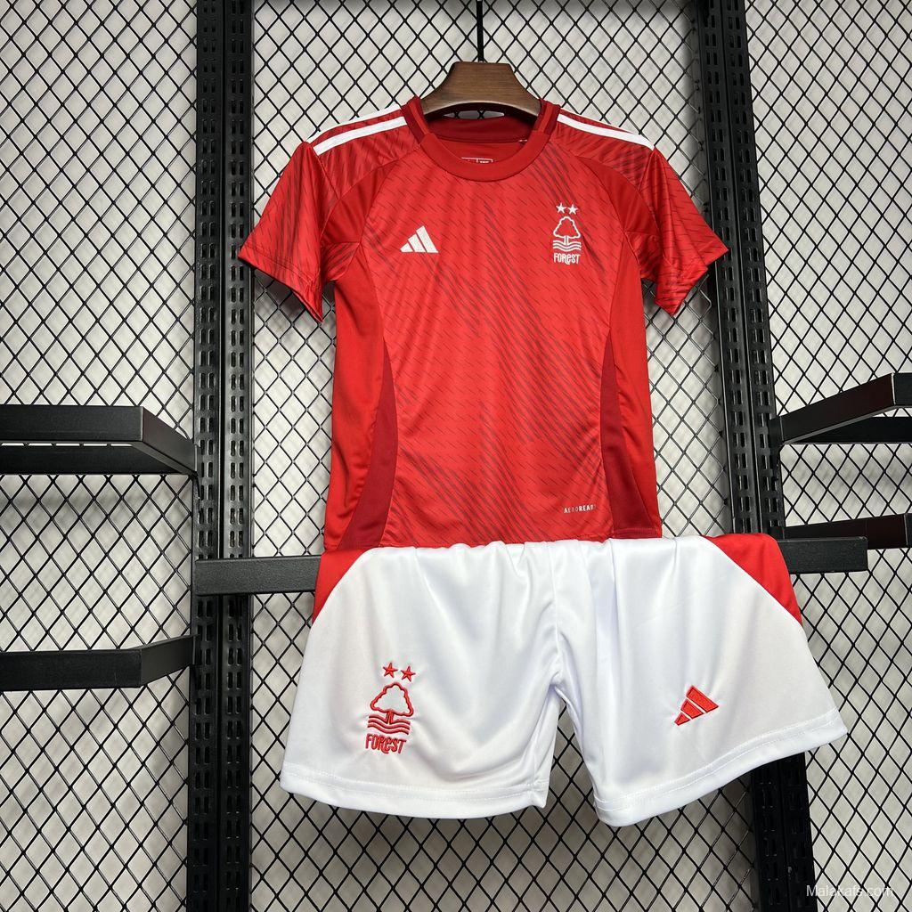 24/25 Kids Nottingham Forest Home Jersey