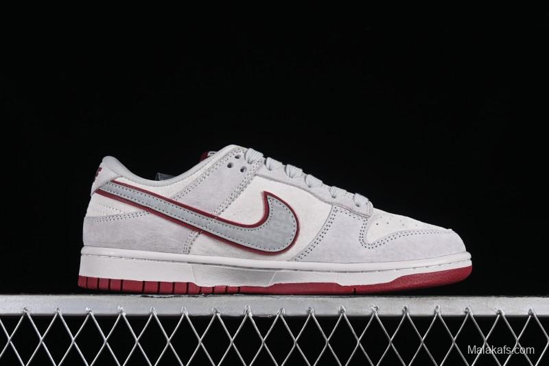 Nike Dunk Low The North Face CDG Collaboration - Grey Skateboard Shoes - DQ1098-336