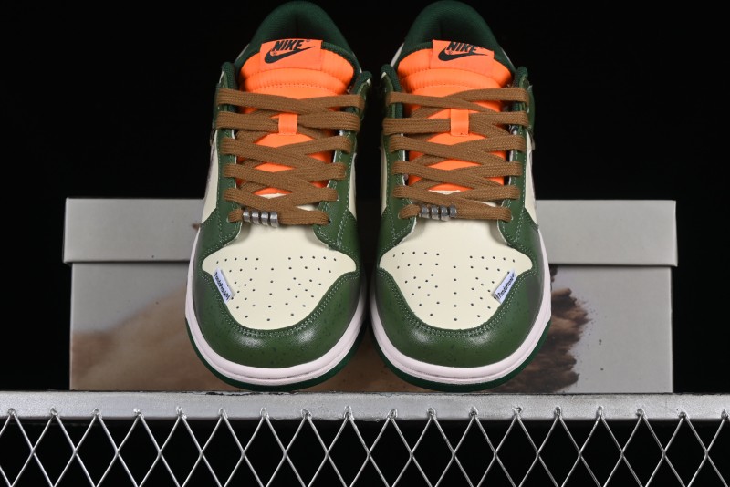 Nike Dunk Low Panda Prank Street Racing Lightyear Distressed SB Strap Low-Top Casual Sneakers - DD1391-300