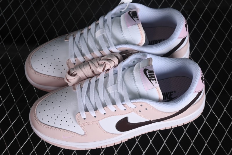 Nike Dunk Low SB Retro Casual Sneakers in Neapolitan Ice Cream Colorway - HF9990-100
