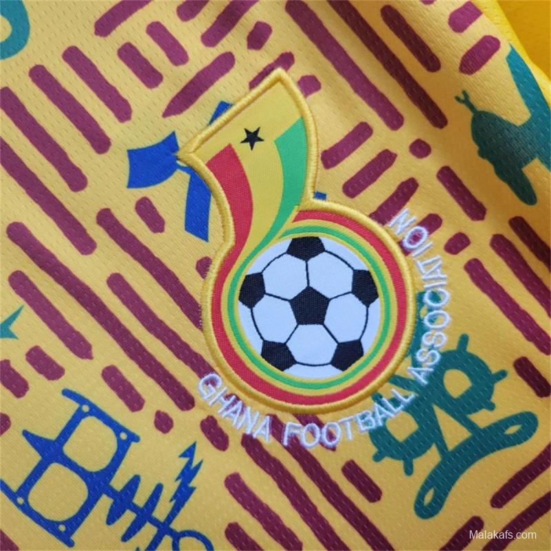 2024 Ghana Yellow Training Jersey