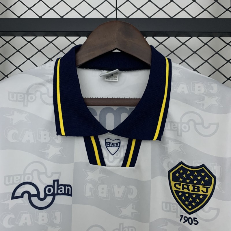 95/96 Retro Boca Juniors Away Jersey