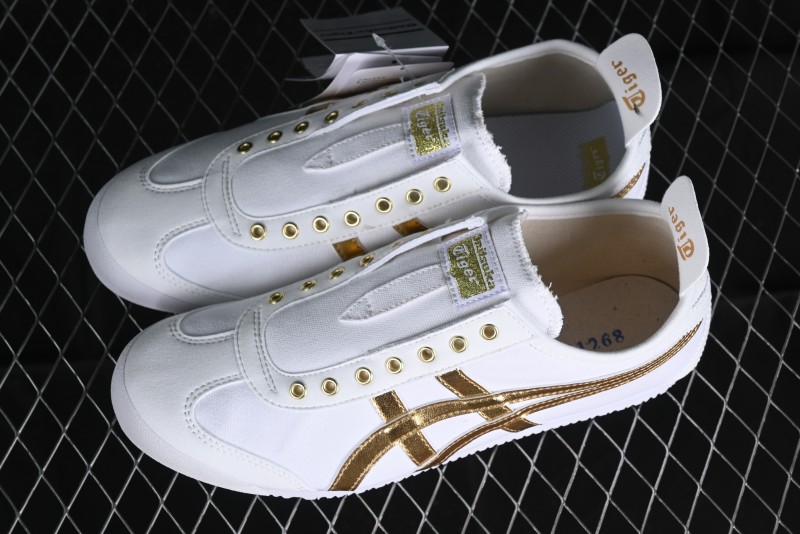 Onitsuka Tiger Mexico 66 Low-Top Canvas Casual Running Shoes - 1183A962-102
