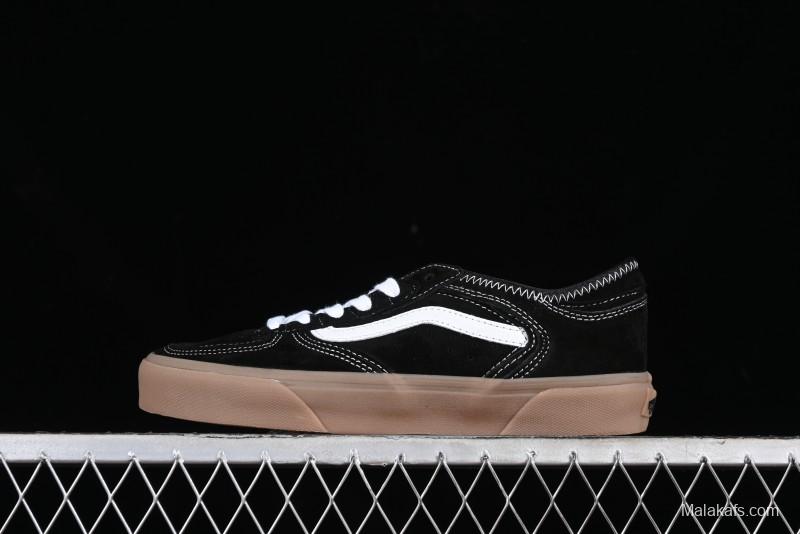 Vans Rowley Classics Retro Skate Shoes with Sidestripe Design - VN0008PCE7Q